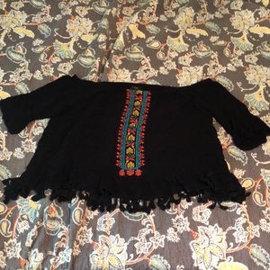 Rue 21 off shoulder shirt